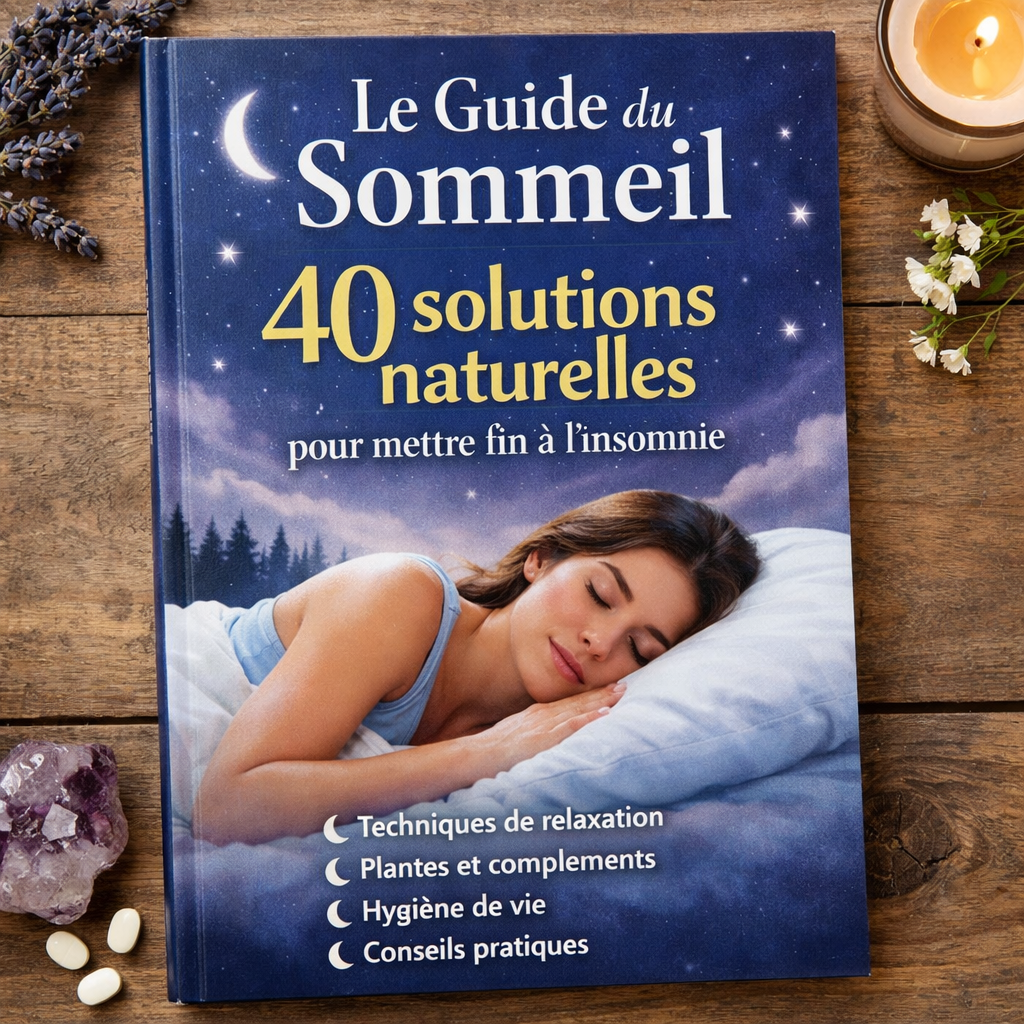 image qui montre un livre tant Le guide du sommeil intitul 40 solutions naturelles pour mettre fin linsomnie-1 image qui montre un livre tant Le guide du sommeil intitul 40 solutions naturelles pour mettre fin linsomnie-1